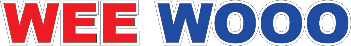 Wee Wooo Printed Vinyl Decal