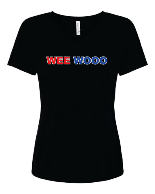 Wee Woo Jacoby's Alliance  V-Neck  Ladies Shirt